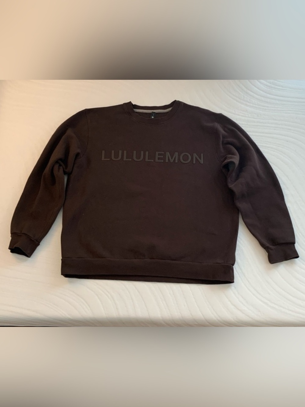 lululemon athletica Men's Crewneck Sweatshirt — Dark Brown
